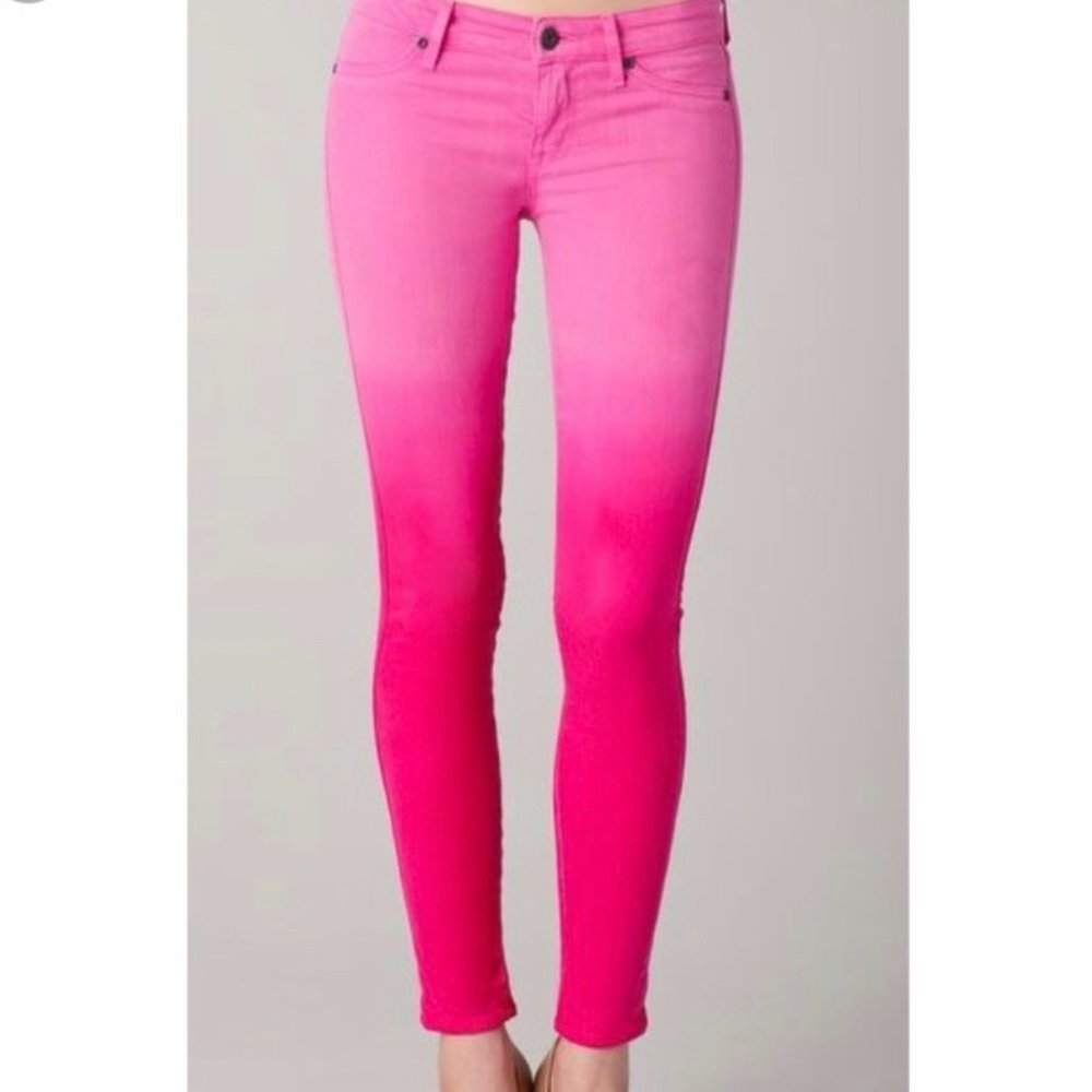 Rich & Skinny pink ombré skinny jeans